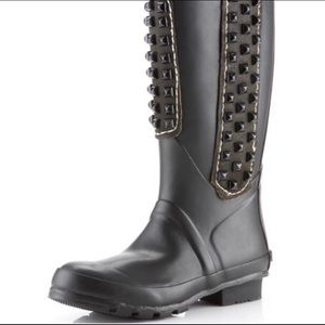 BCBGMaxAzria  Studded rain boot
